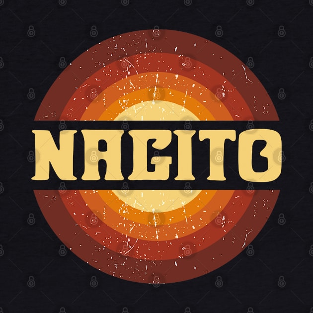 Vintage Proud Name Nagito Anime Gifts Circle by Amir Dorsman Tribal